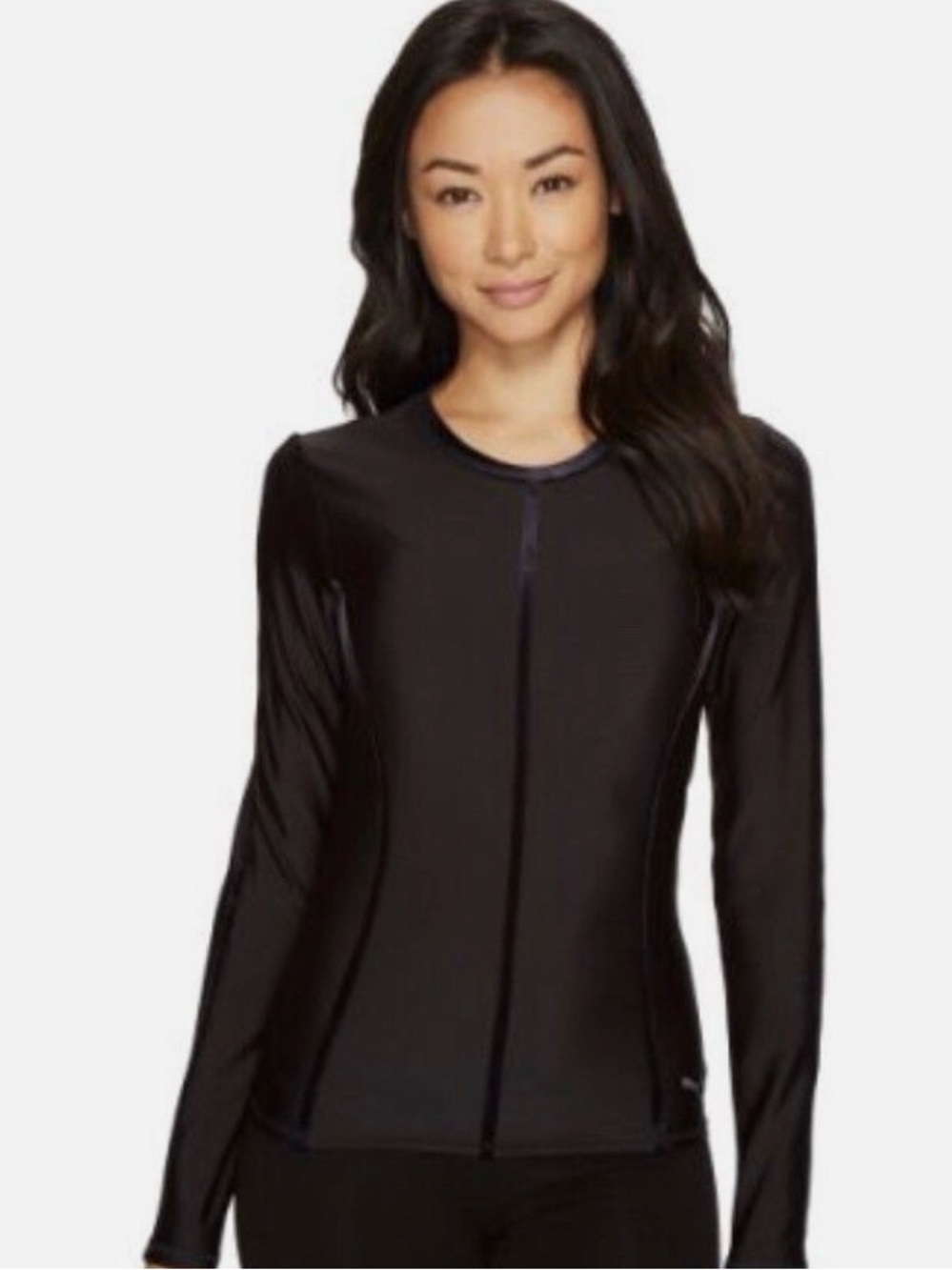 Puma Dry Cell Black Long Sleeve Performance Top